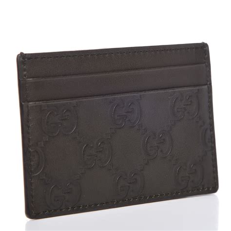 guccissima card case